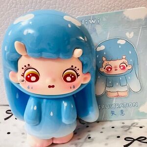Blue Girl “Frustration” Figure